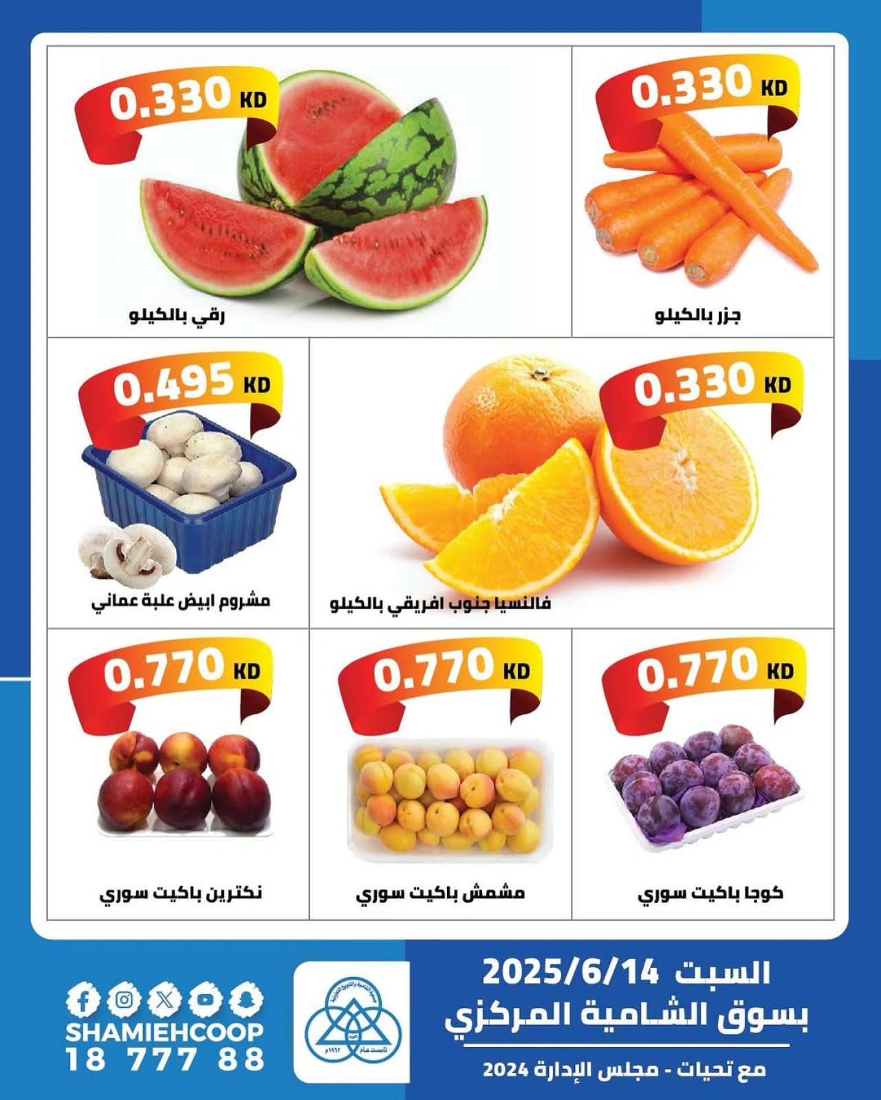 عرض اليوم الواحد - جمعية الشامية والشويخ