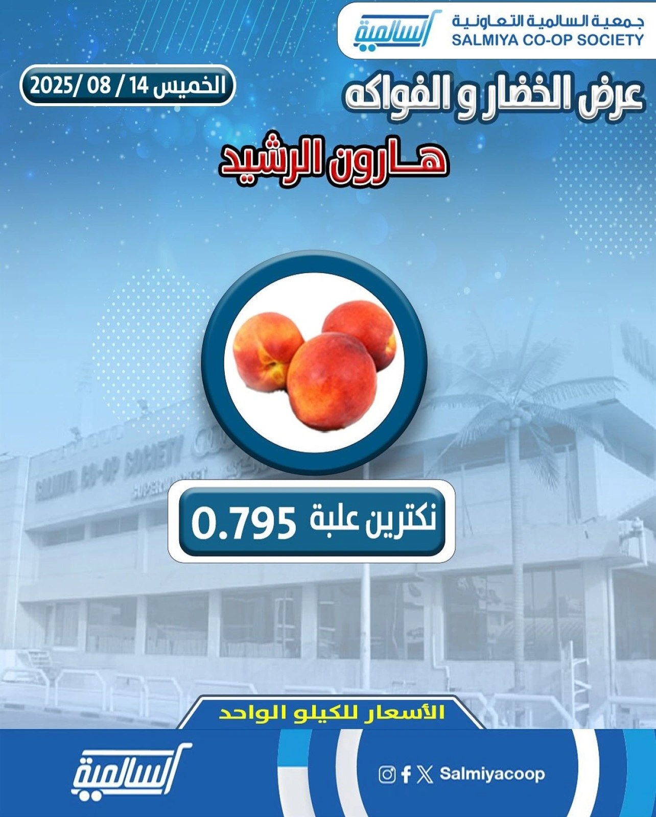 عروض الخضار والفواكه - فرع هارون الرشيد - جمعية السالمية